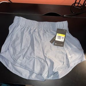 Nike shorts womens size small NWT — blue grayish